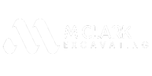 M Clark Excavating Logo